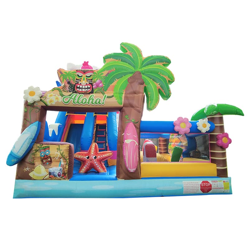 Flamingo Aloha Beach Inflatable Combo